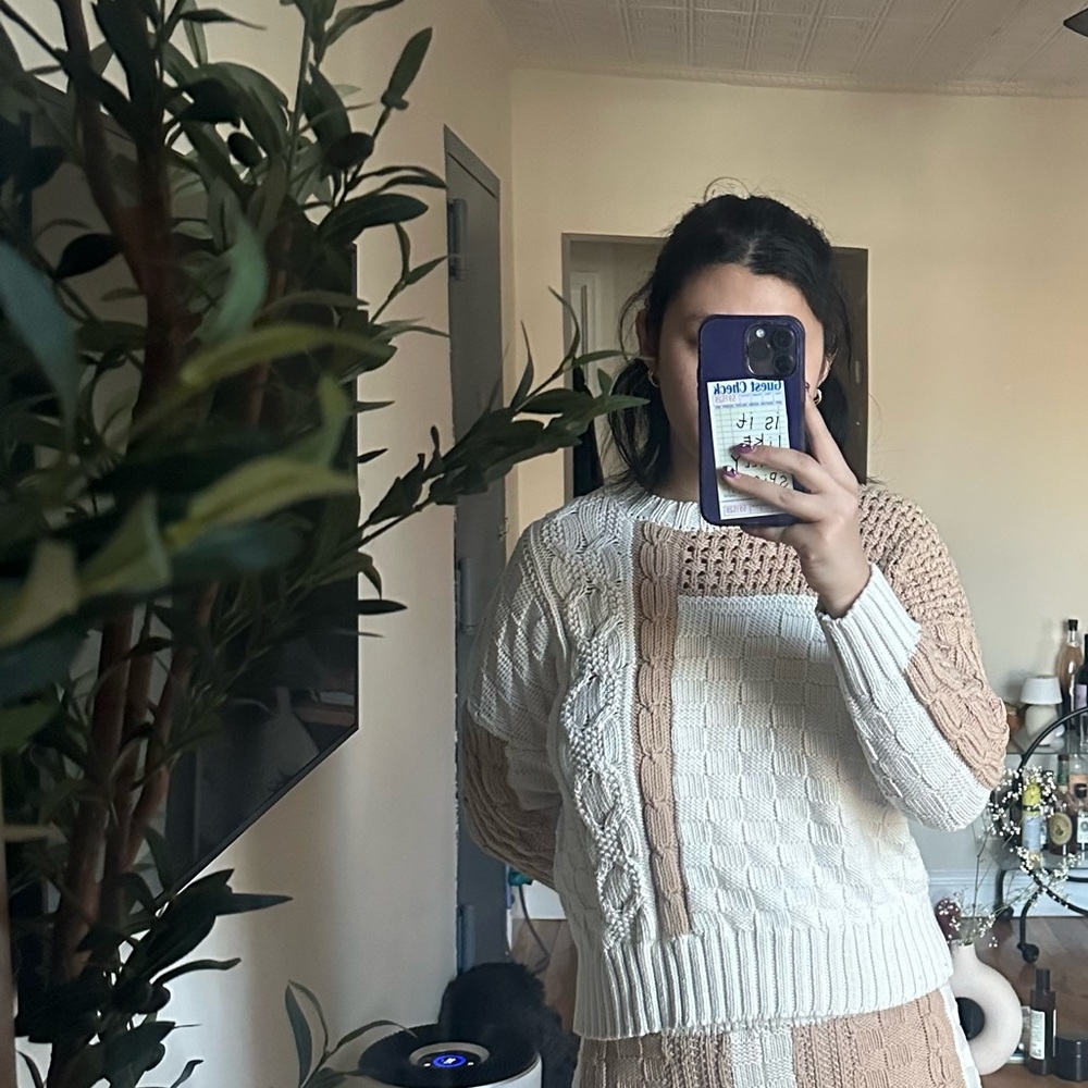 Kordal Studio’s knitted sweater.
